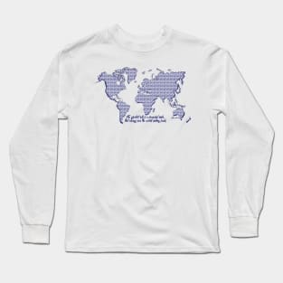 When the World Smiles Long Sleeve T-Shirt